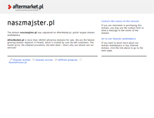 Tablet Screenshot of naszmajster.pl